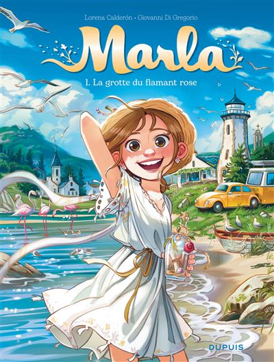 couverture du livre Marla - la grotte du flamant rose
