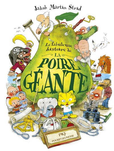 couverture du livre La fabuleuse histoire de la poire géante