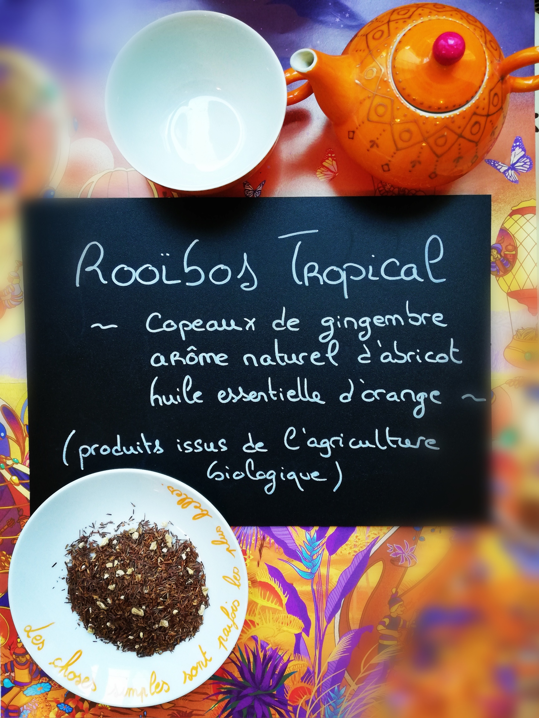 Illustration de l'article : Le Thé du moment : Rooïbos Tropical